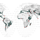 The world’s 33 hotspots for conflicts between urban growth and biodiversity. Image: Richard Weller / Hotspot Cities